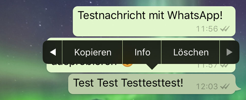 Whatsapp nachrichten löschen nach 7 minuten