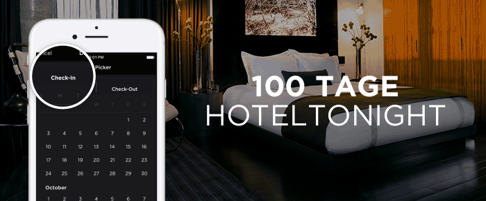Hotel Tonight: Ausgewählte Hotelzimmer bis zu 100 Tage im Voraus buchen