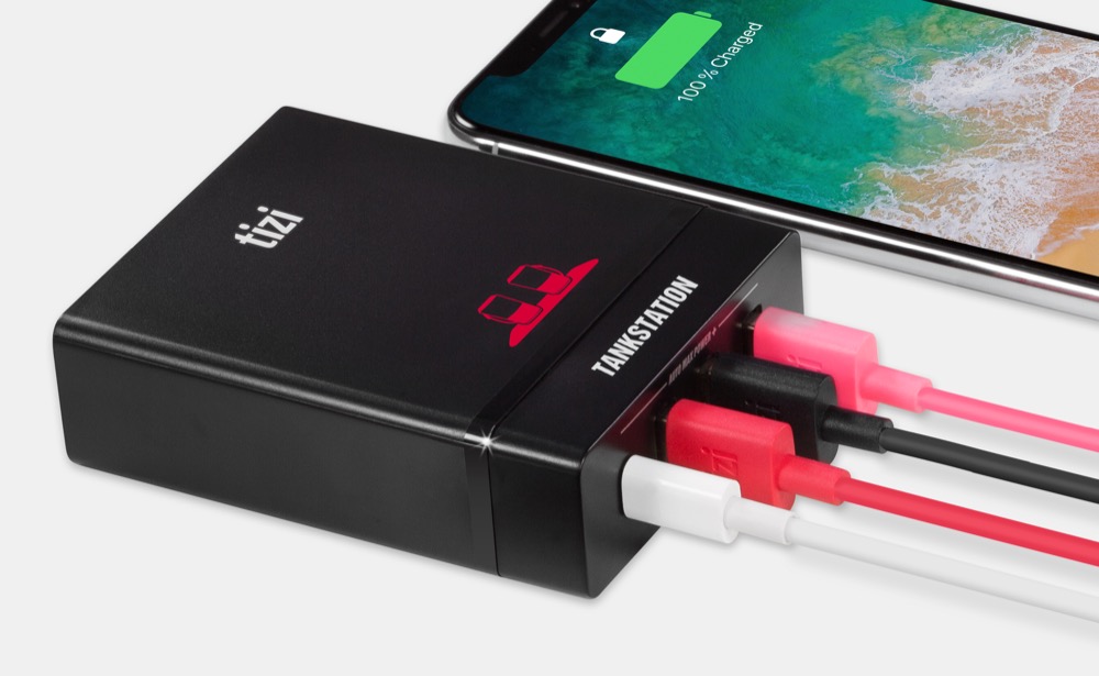 Equinux stellt neue 75 Watt Tizi Tankstation mit USB-C und drei USB-A-Anschlüssen vor