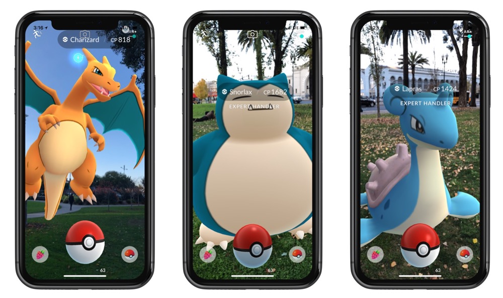 pokemon go arkit