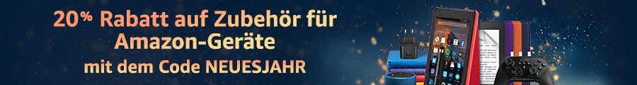 20 Prozent Rabatt auf Zubehör für Amazon-Geräte