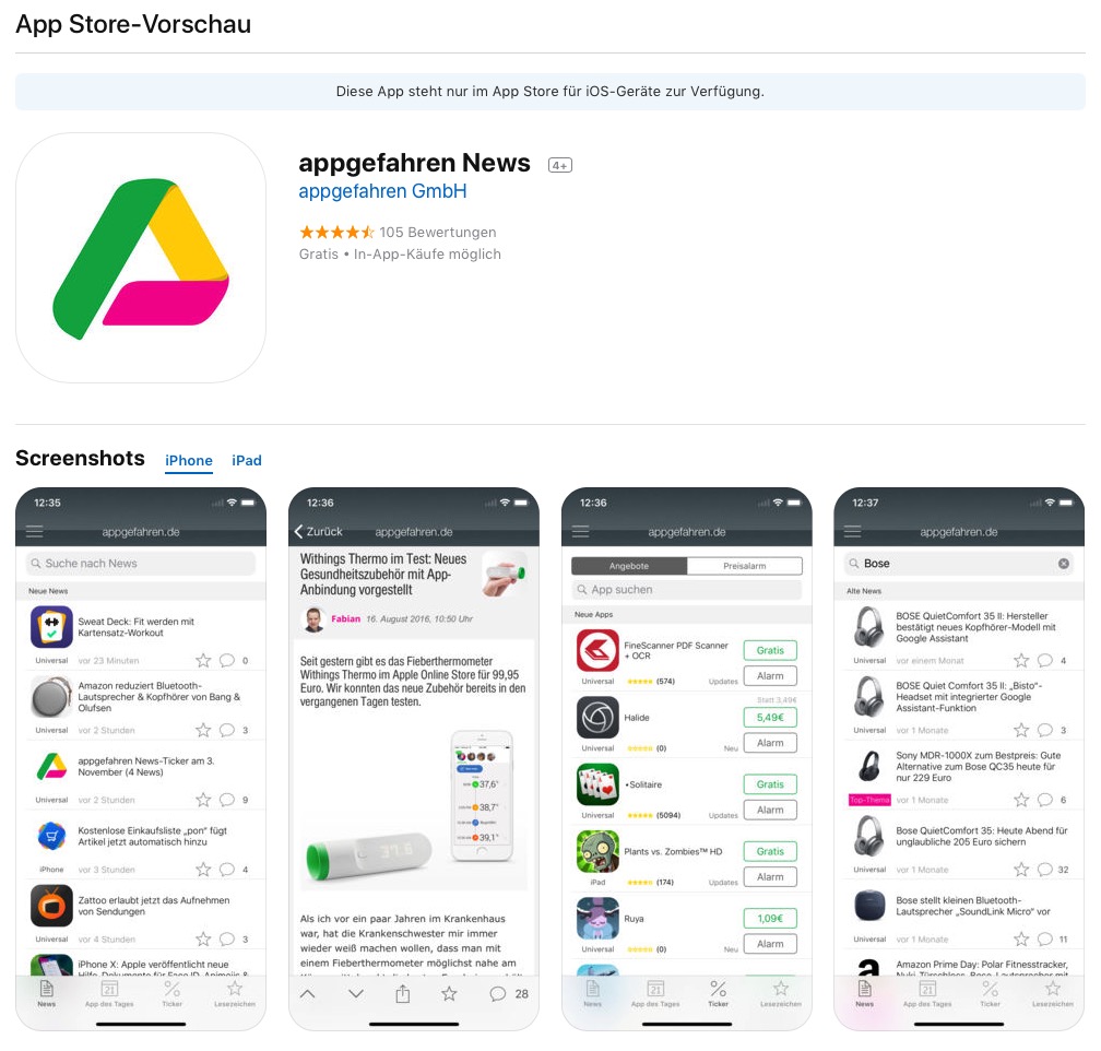 app store preview desktop