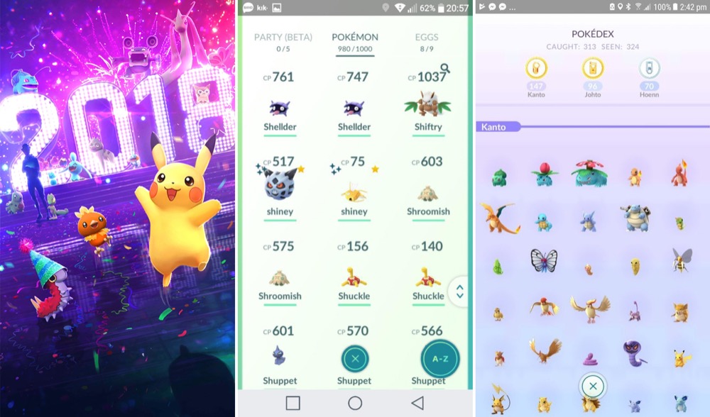 pokemon update