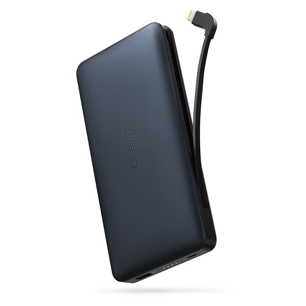 Ugreen 20.000 mAh Powerbank mit integriertem Lightning-Kabel kostet nur 29,99 statt 39,99 Euro