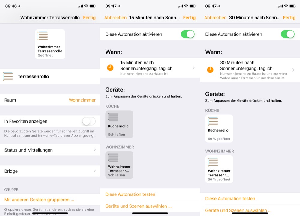 HomeKit Fibaro Roller Shutter