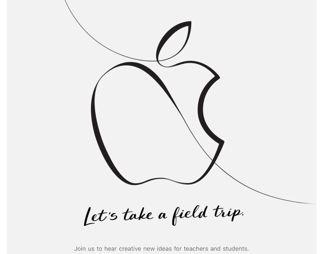 Apple Event Einladung