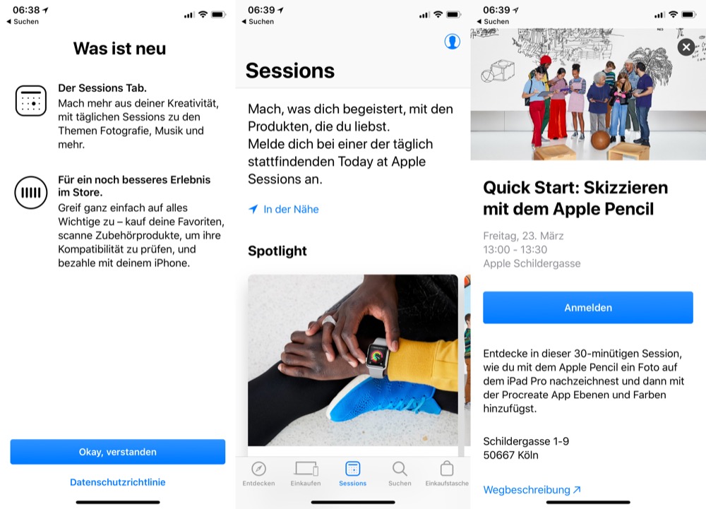 Apple Store App
