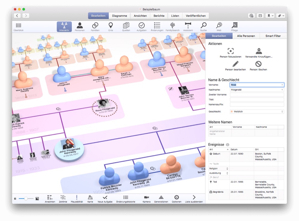 Macstammbaum Genealogie App Derzeit Mit 50 Prozent Rabatt Laden