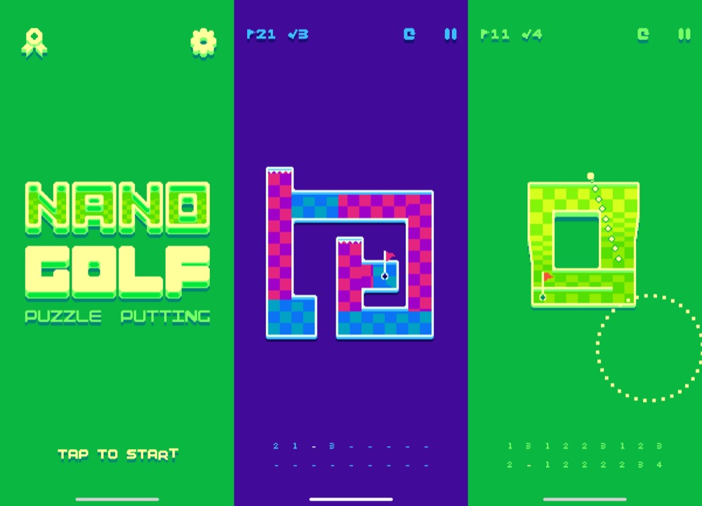 Nano Golf: Einfach mal ein paar Bälle versenken