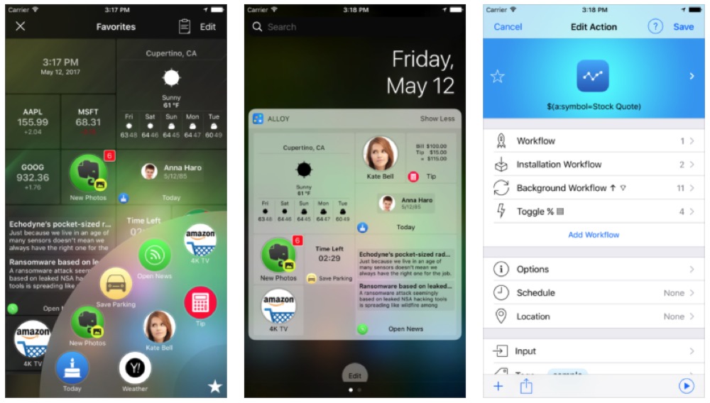Alloy Launcher and Automator: Automatisierungs- und Launcher-Tool aktuell gratis im App Store