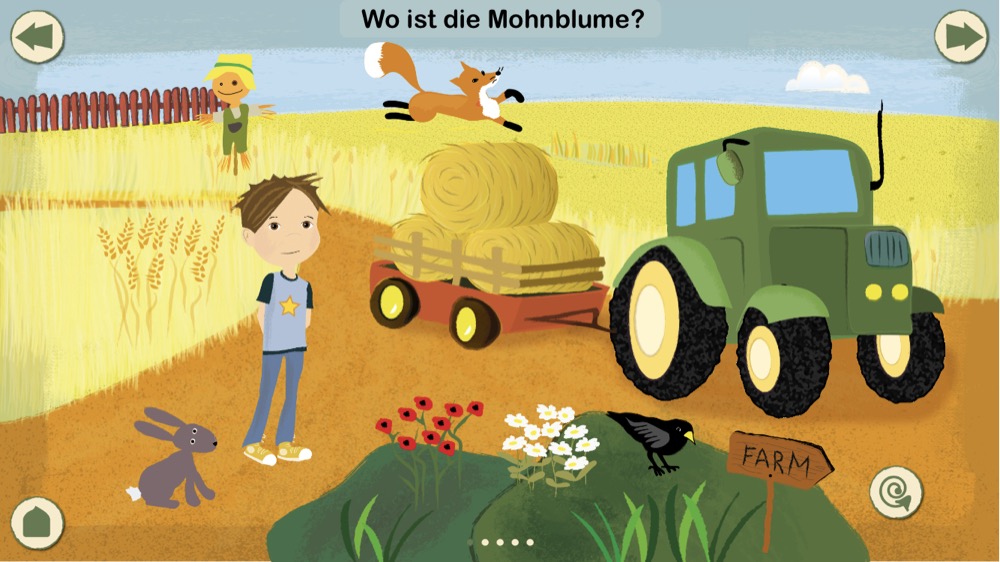 KinderApp Farm – Erste Wörter: Kinder im Alter bis 5 Jahre lernen spielerisch neue Wörter kennen