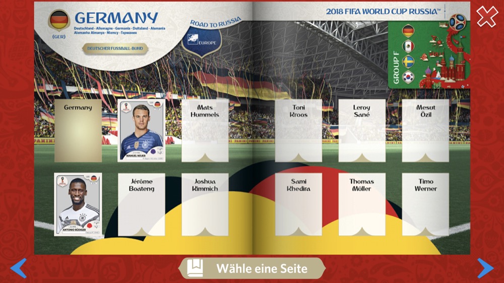 Panini Sticker Album 2