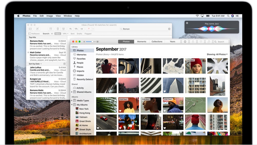 macOS-Icon von Apples Sprachassistentin Siri