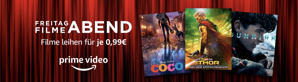 Endlich wieder Filmeabend: Zehn Filme für jeweils 99 Cent ausleihen