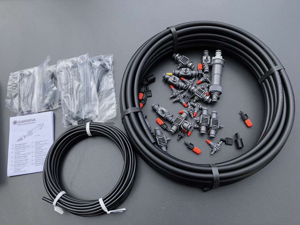 Gardena Micro Drip System Inhalt