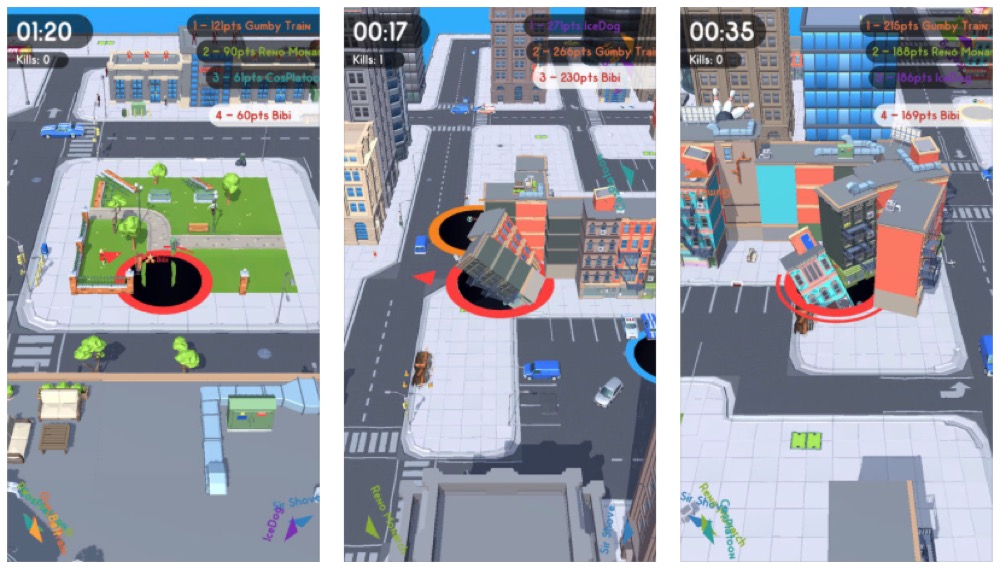 Hole.io: In diesem Online-Multiplayer-Game heißt es fressen oder gefressen werden