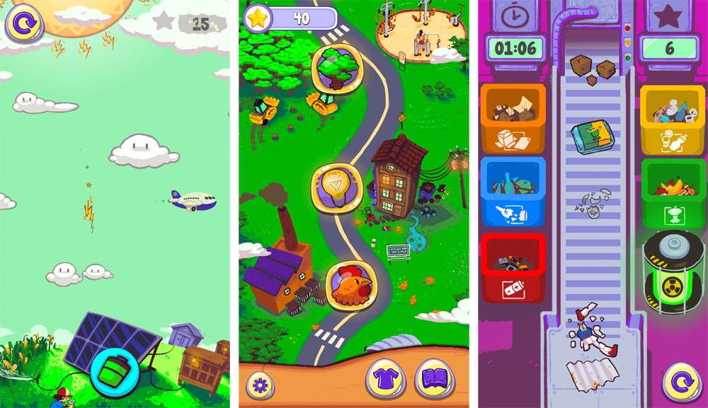 Playing for a Better World: Kleine Minispiel-Sammlung mit Themen zu Umweltschutz und Ethik