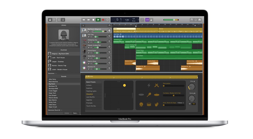 GarageBand für Mac: Kostenlose Künstlerübungen, 1000 neue Loops & weitere Neuheiten