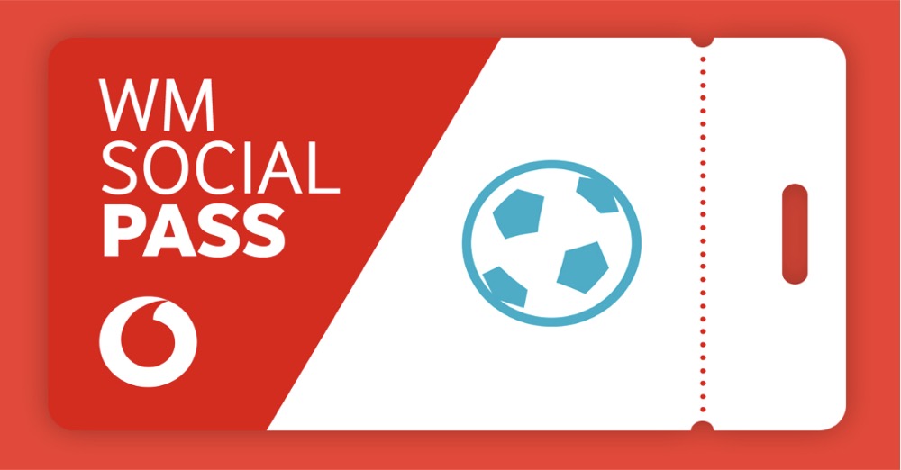 Vodafone WM-Aktion: Kunden können „Social Pass“ gratis buchen