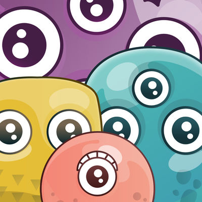 BIOK: Neues niedliches Puzzle um eine Horde Monster wartet mit 60 kniffligen Leveln auf