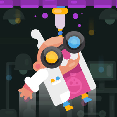 Grab Lab: Kostenlose Mischung aus Arcade- und Puzzle-Game mit über 100 Leveln