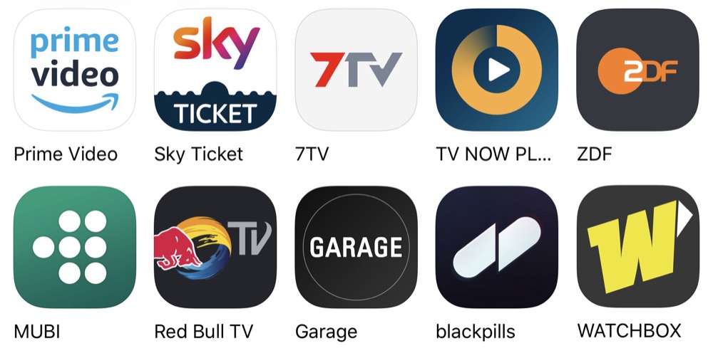 tv app garage