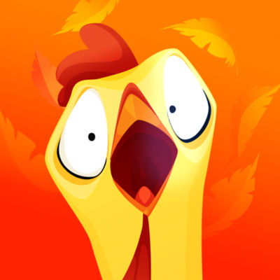 Chicken Rider: Neuer kostenloser Endless Runner um einen Eisbären und die Hühner-Revolution