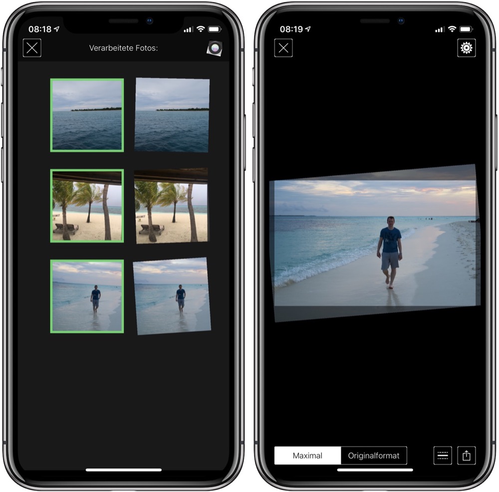 Uncrook: Diese kleine App sorgt für einen geraden Horizont