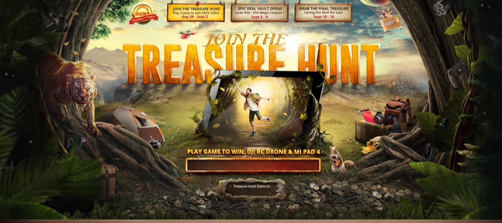 Gearbest Treasure Hunt: Große Rabattaktion gestartet + Gewinnspiel