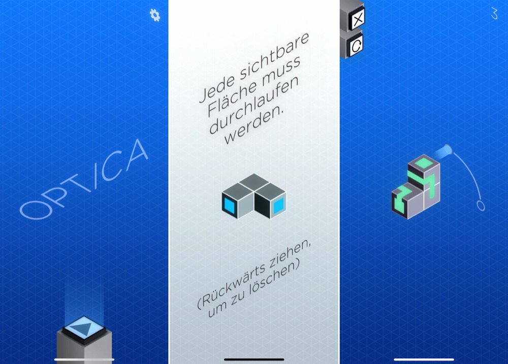 Optica: Kniffliges Premium-Puzzle mit über 70 Leveln