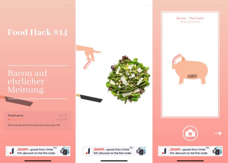 Bacon The Game Neues Spiel aus deutscher Entwicklung jetzt