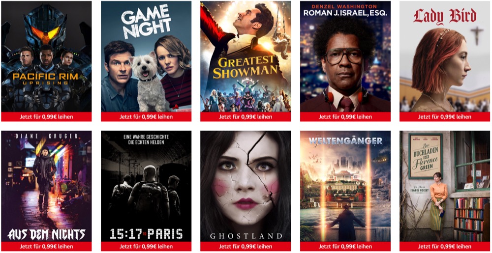 Amazon Filme Angebot