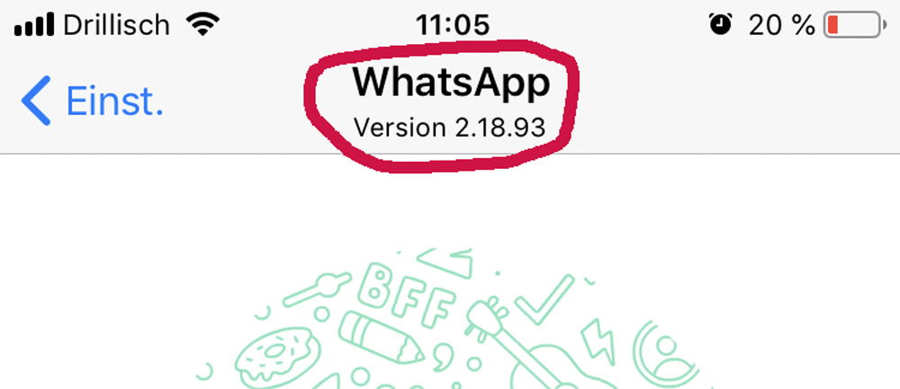 WhatsApp Version