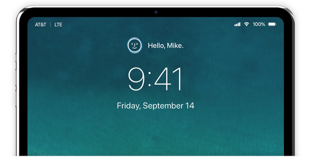 ipad pro faceid