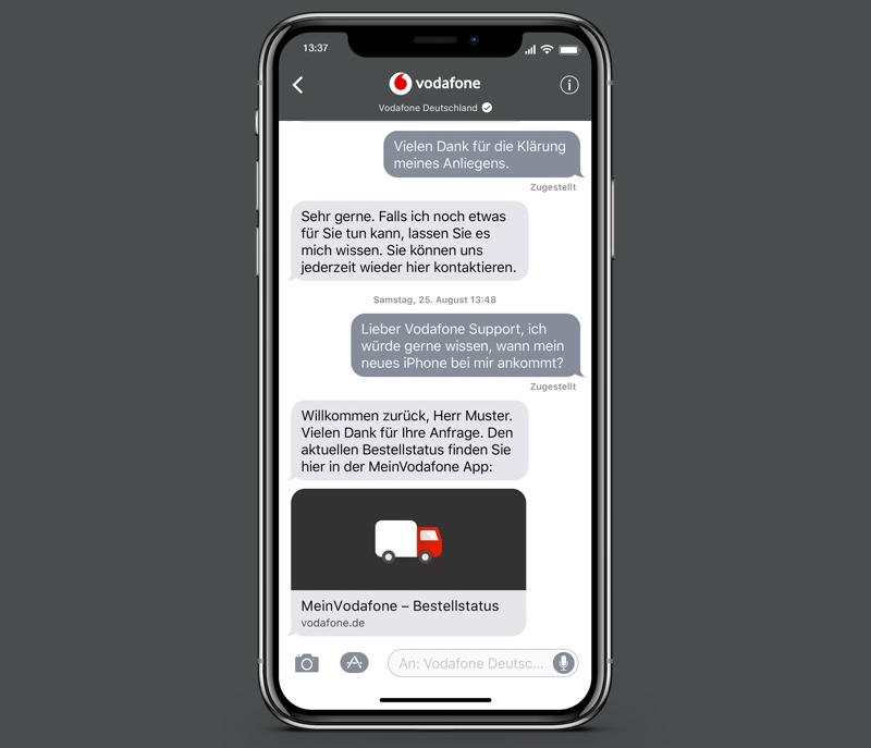 vodafone Business Chat