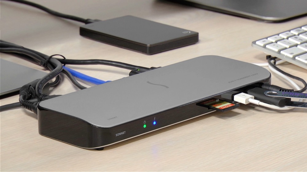 <span class="entry-title-primary">Sonnet Echo 11: Thunderbolt-Dock macht das MacBook Air zum Desktop-Computer</span> <span class="entry-subtitle">Ein Kabel für sämtliche Geräte</span>