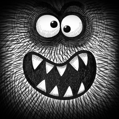 Bad Hungry Monster: Kleines Arcade-Spiel für kurzweilige Unterhaltung