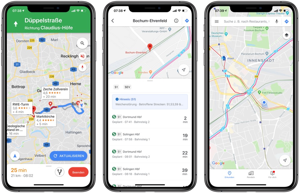 <span class="entry-title-primary">Google Maps: Version 5.9 hat zahlreiche Verbesserungen im Gepäck</span> <span class="entry-subtitle">Abfahrtstafeln, Sehenswürdigkeiten und mehr</span>