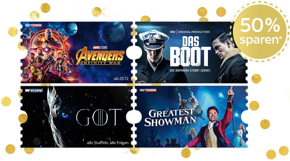 <span class="entry-title-primary">Sky Ticket Neujahrs-Special: Serien und Filme bis Ende Februar für nur 9,99 Euro streamen</span> <span class="entry-subtitle">Kostet sonst 19,98 Euro</span>