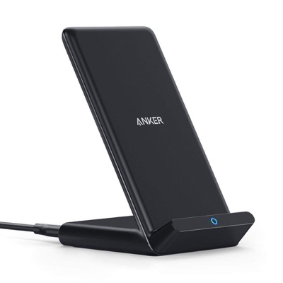 Als günstige Alternative: Qi-Ladeständer „Anker Wireless Charger PowerWave“ für nur 16,79 Euro
