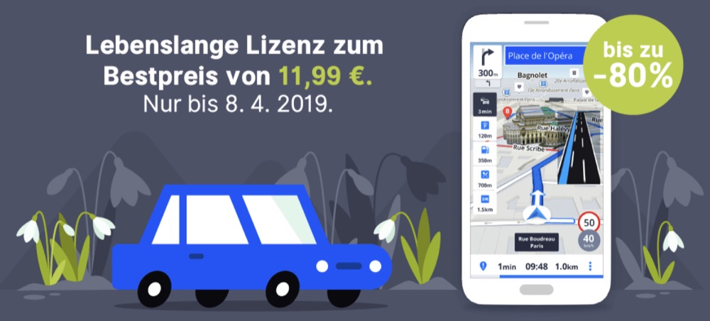 Sygic In-App-Store mit Angeboten