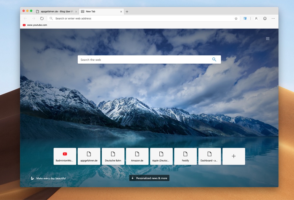 microsoft edge for mac os