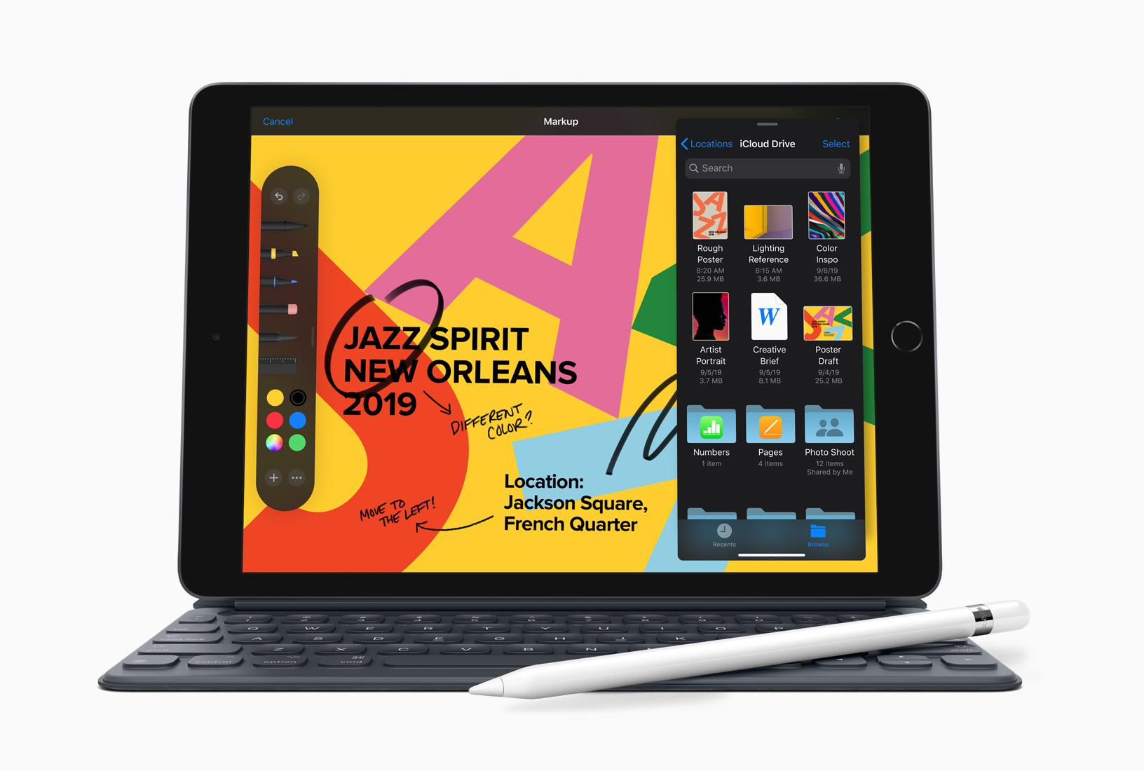 <span class="entry-title-primary">Keynote: Apple stellt iPad der siebten Generation vor</span> <span class="entry-subtitle">Mit neuer Hardware</span>