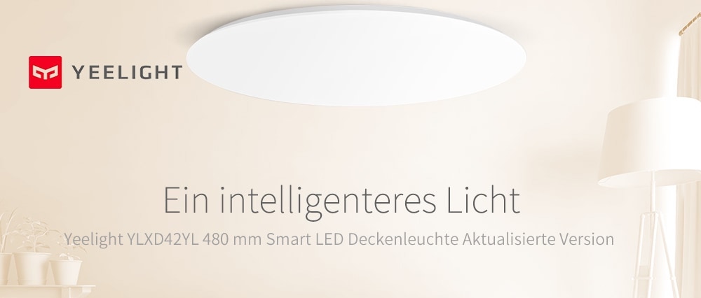 Alexa-Sprachsteuerung 2700K dimmbare 6W intelligente LED Wifi Birne Yeelight warmes Faden-Licht Arbeit mit Homekit MI-Haus 4PCS 