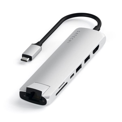 Satechi stellt neuen USB-C Slim Multi-Port-Adapter mit Ethernet vor