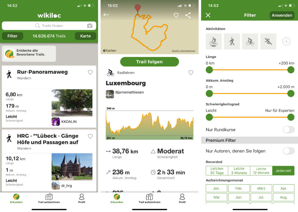 Wikiloc OutdoorNavigation aktuell mit 50 Prozent Rabatt