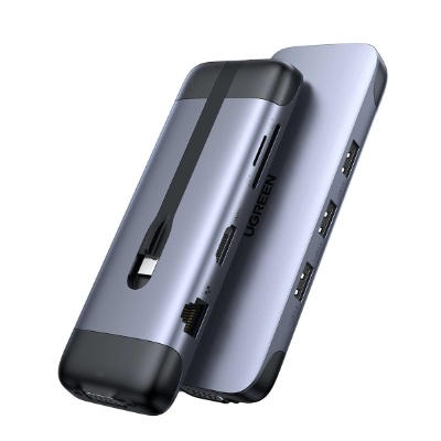 Ugreen 9in1 USB-C Hub mit Ethernet, VGA und HDMI ausprobiert