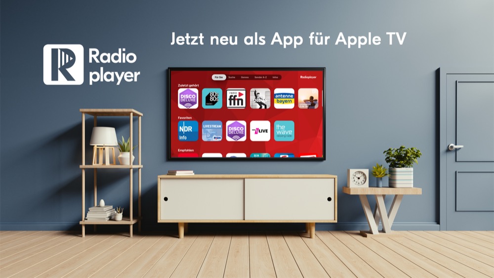 <span class="entry-title-primary">Radioplayer: Ab sofort auch auf dem Apple TV verfügbar</span> <span class="entry-subtitle">Auch für iOS und watchOS verfügbar</span>
