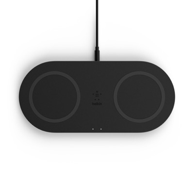 Belkin Dual Wireless Ladegerät: Zwei Qi-Ladepads mit je 10 Watt