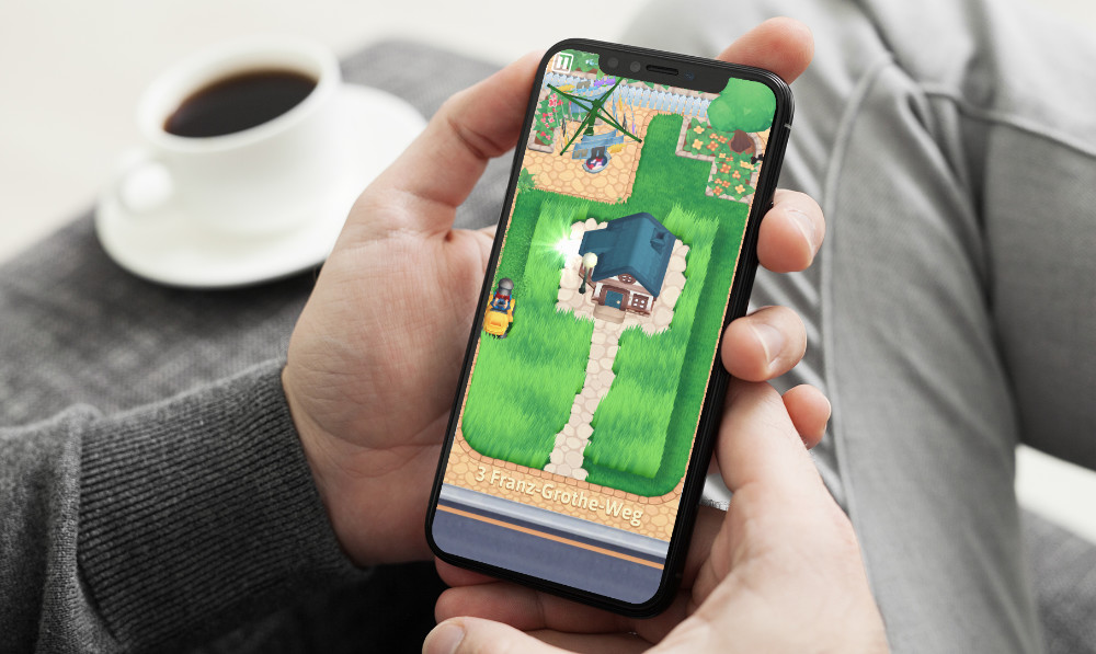Einfach nur Rasenmähen Entspanntes Game für alle Hobbygärtner